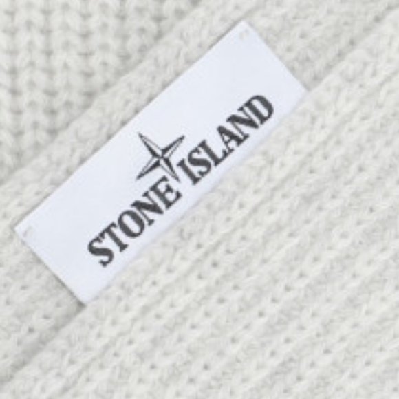 BRAND NEW WITH TAGS STONE ISLAND GEELONG WOOL SCARF - Picture 9 of 9
